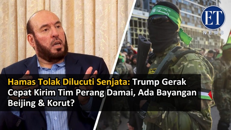 Hamas Tolak Dilucuti Senjata — Trump Cepat Kirim Tim Perang Damai, Ada Bayangan Beijing & Korut?