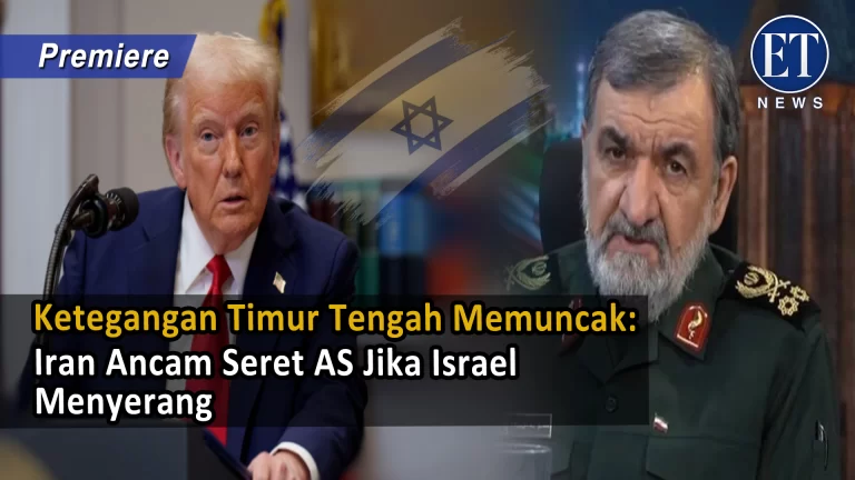 Ketegangan Timur Tengah Memuncak: Iran Ancam Seret AS Jika Israel Menyerang
