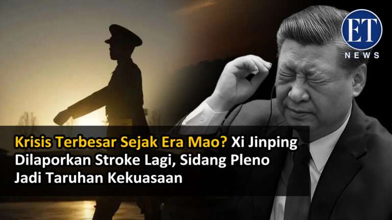 “Krisis Terbesar Sejak Era Mao? Xi Jinping Dilaporkan Stroke Lagi, Sidang Pleno Taruhan Kekuasaan”