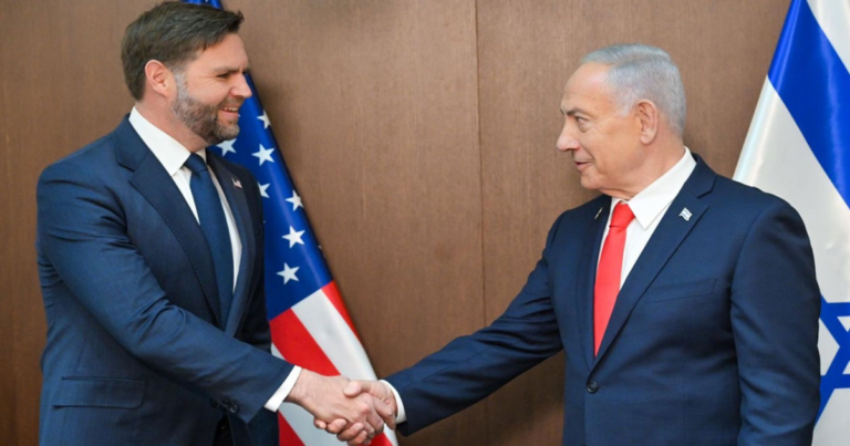 Wapres AS J.D Vance Tiba di Israel, Dorong Tahap Kedua Perjanjian Gencatan Senjata