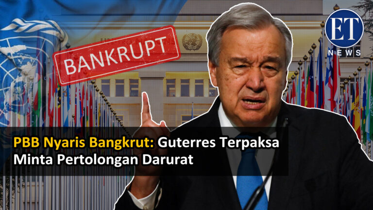 “PBB Nyaris Bangkrut — Guterres Terpaksa Minta Pertolongan Darurat”