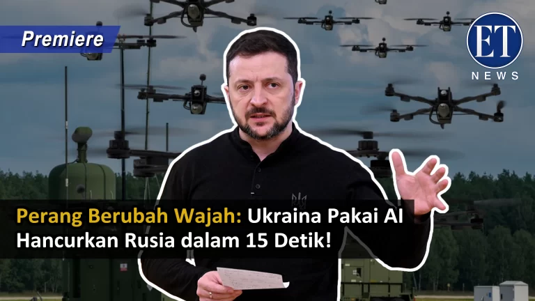 “Perang Berubah Wajah: Ukraina Pakai AI Hancurkan Rusia dalam 15 Detik!”