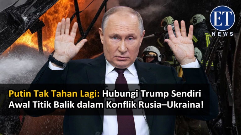 “Putin Tak Tahan Lagi: Hubungi Trump Sendiri Awal Titik Balik dalam Konflik Rusia–Ukraina!”
