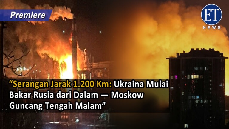 “Serangan Jarak 1.200 Km: Ukraina Mulai Bakar Rusia dari Dalam — Moskow Guncang Tengah Malam”