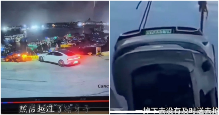 (Video) Mobil Xiaomi Kembali  Kecelakaan — SU7 Terjun ke Laut Dini Hari, Pengemudi Tewas