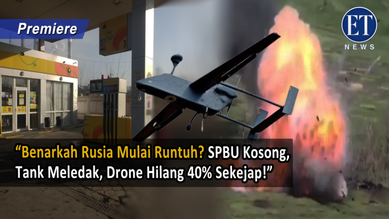 “Benarkah Rusia Mulai Runtuh? SPBU Kosong, Tank Meledak, Drone Hilang 40% Sekejap!”