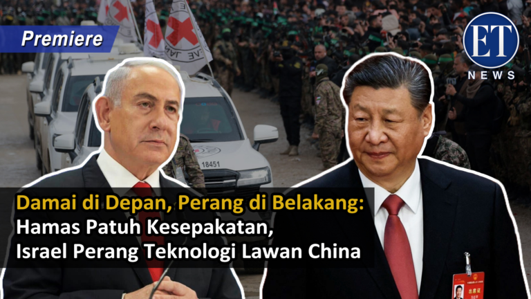 Damai di Depan, Perang di Belakang: Hamas Patuh Kesepakatan, Israel Perang Teknologi Lawan China