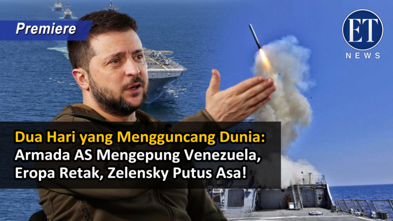 “Dua Hari yang Mengguncang Dunia: Armada AS Mengepung Venezuela, Eropa Retak, Zelensky Putus Asa!”