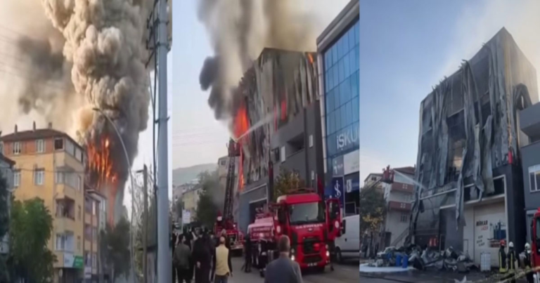 Gudang Parfum di Turki Terbakar Hebat — 6 Pekerja Wanita Tewas, 5 Orang Luka-luka