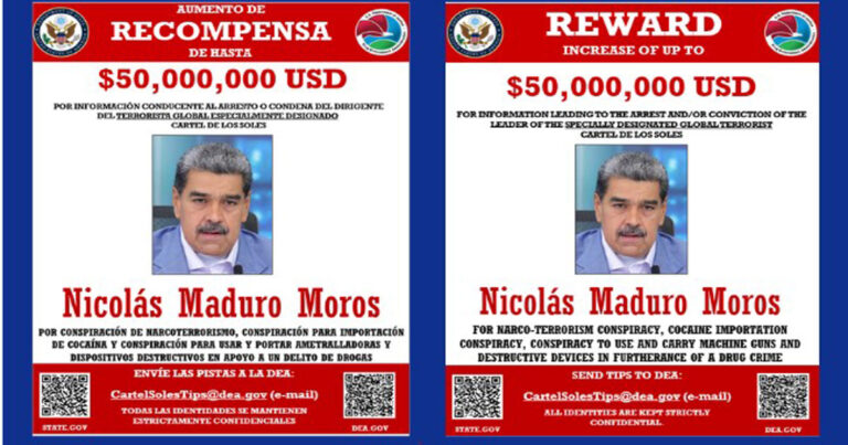 AS Resmi Tetapkan Kartel de Los Soles Venezuela sebagai Organisasi Teroris Asing