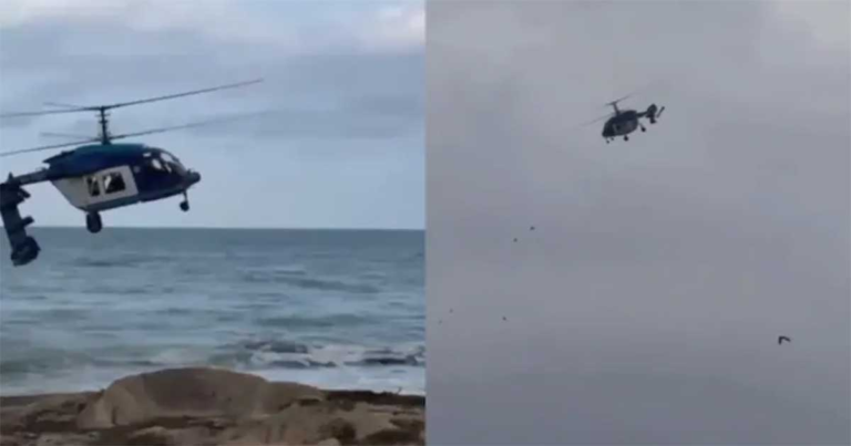 Video: Momen Helikopter Rusia Pecah Menjadi Dua Bagian Sebelum Jatuh, Menewaskan 5 Orang