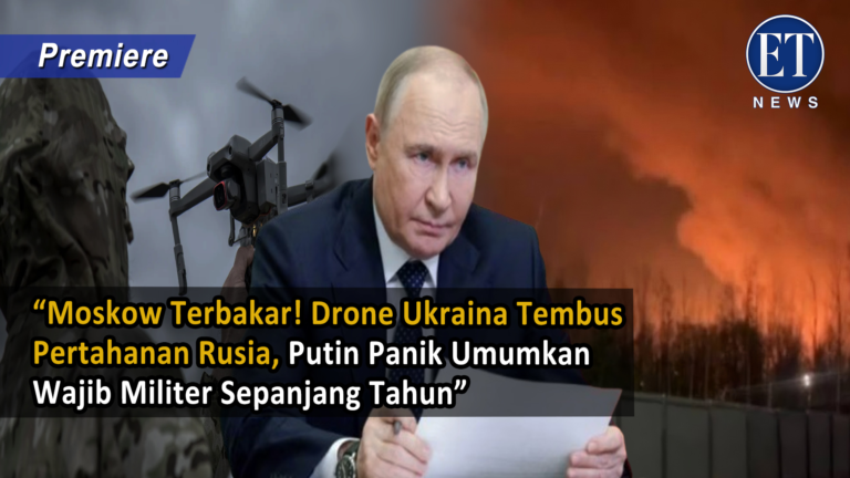 “Drone Ukraina Tembus Pertahanan Rusia, Putin Panik Umumkan Wajib Militer Sepanjang Tahun”
