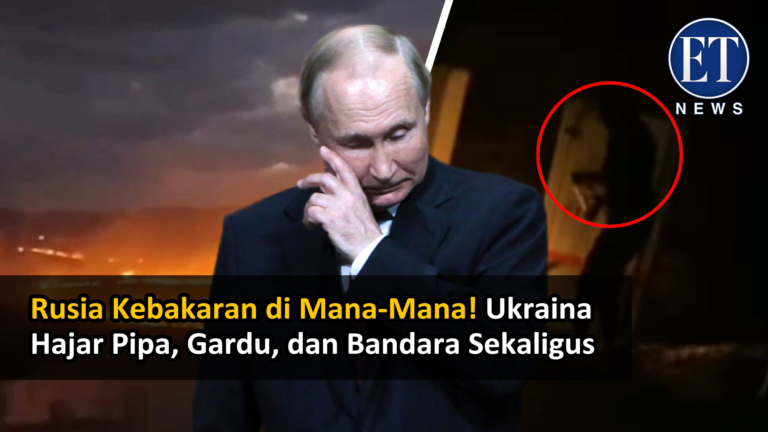 “Rusia Kebakaran di Mana-Mana! Ukraina Hajar Pipa, Gardu, dan Bandara Sekaligus”