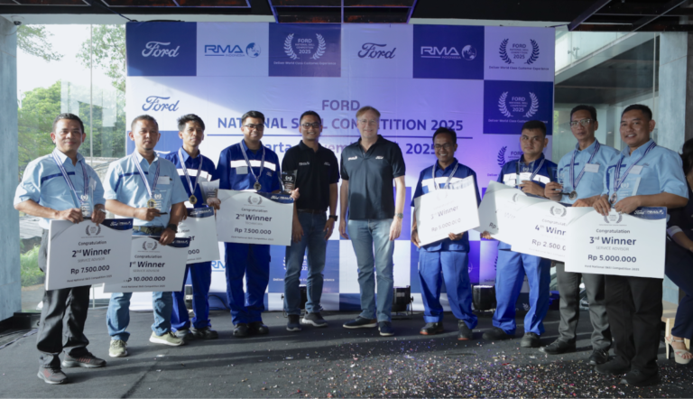 Ford RMA Indonesia Gelar Kompetisi Keterampilan Nasional, Wujudkan Layanan Purna Jual Kelas Dunia