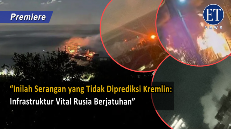 “Inilah Serangan yang Tidak Diprediksi Kremlin: Infrastruktur Vital Rusia Berjatuhan”