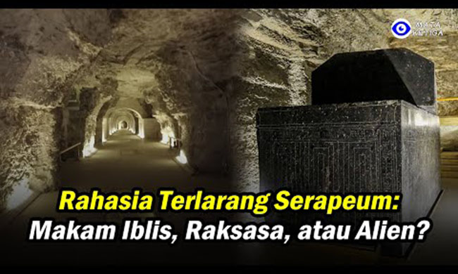 “Rahasia Terlarang Serapeum: Makam Iblis, Raksasa, atau Alien?”