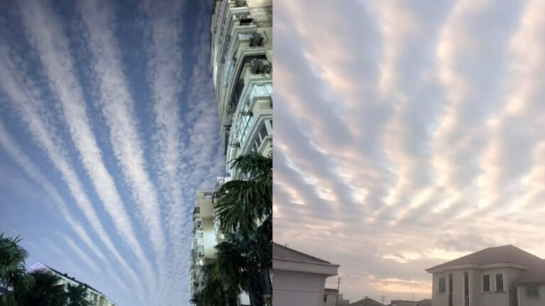 Awan Gempa Terlihat di  Shanghai Hingga Gempa Susulan Terjadi di Tangshan, Hebei dan Liaocheng, Shandong