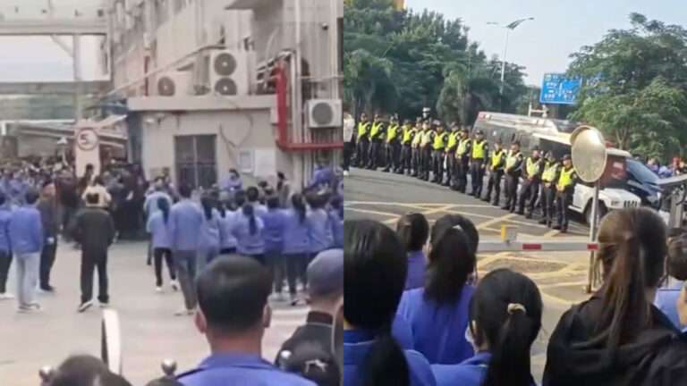 Video Ribuan  Pekerja di Shenzhen, Tiongkok Luncurkan Mogok Massal karena Digaji Murah dalam Jangka Panjang 