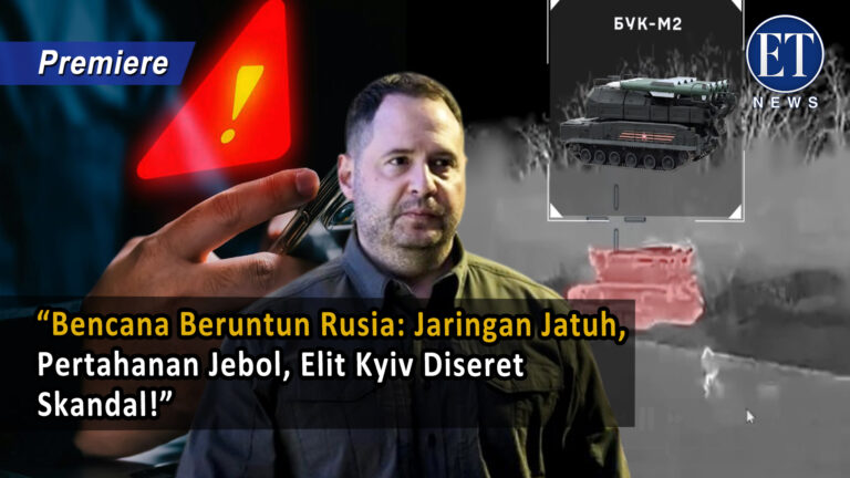 “Bencana Beruntun Rusia: Jaringan Jatuh, Pertahanan Jebol, Elit Kyiv Diseret Skandal!”