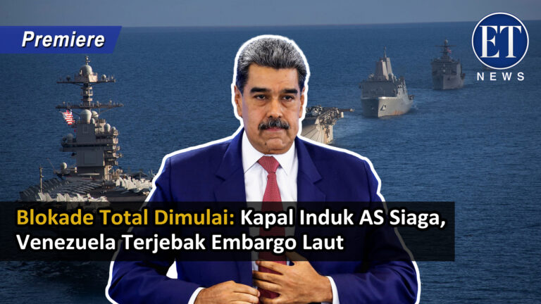Blokade Total Dimulai: Kapal Induk AS Siaga, Venezuela Terjebak Embargo Laut