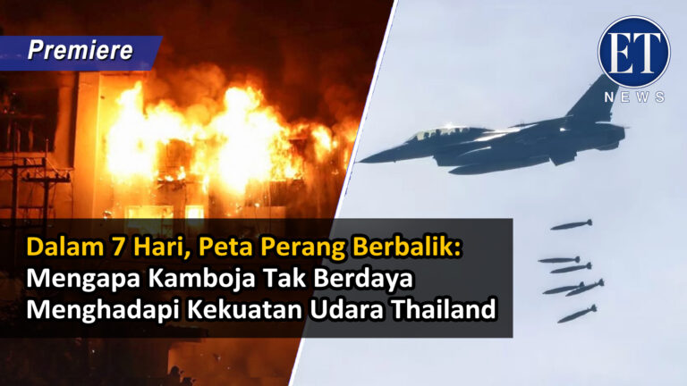 Dalam 7 Hari, Peta Perang Berbalik: Mengapa Kamboja Tak Berdaya Menghadapi Kekuatan Udara Thailand