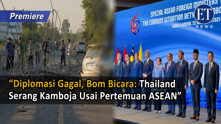 “Diplomasi Gagal, Bom Bicara: Thailand Serang Kamboja Usai Pertemuan ASEAN”