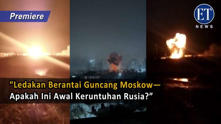 “Ledakan Berantai Guncang Moskow—Apakah Ini Awal Keruntuhan Rusia?”
