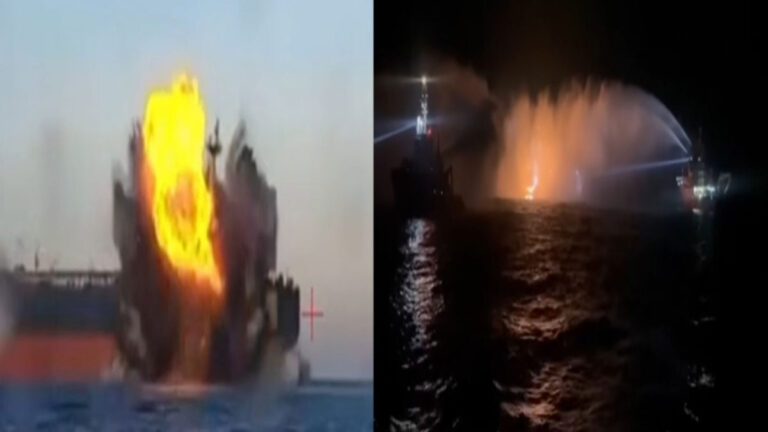 Dua Kapal Tanker “Armada Bayangan” Rusia Diserang di Laut Hitam, Turki Lakukan Penyelamatan