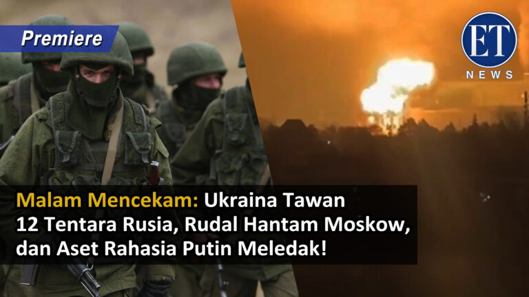Malam Mencekam: Ukraina Tawan 12 Tentara Rusia, Rudal Hantam Moskow, dan Aset Rahasia Putin Meledak!