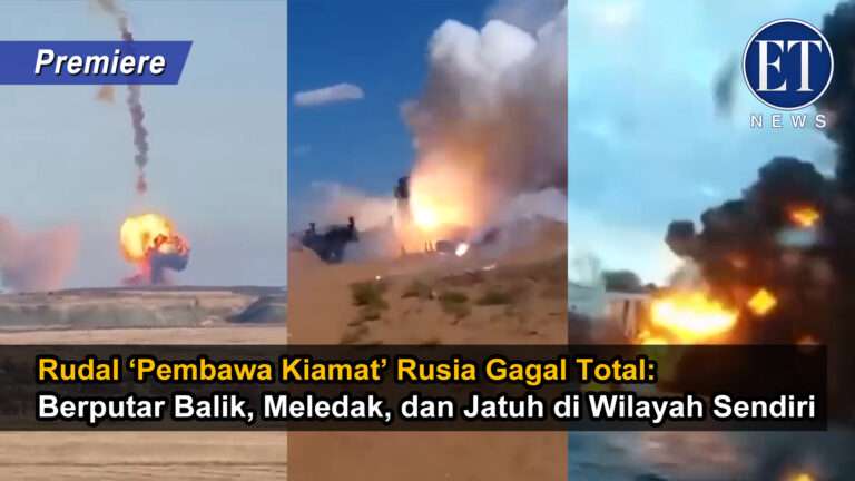 “Rudal ‘Pembawa Kiamat’ Rusia Gagal Total: Berputar Balik, Meledak, dan Jatuh di Wilayah Sendiri!”