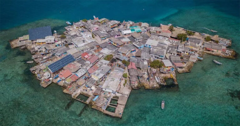 Santa Cruz del Islote – Pulau Terpadat di Dunia
