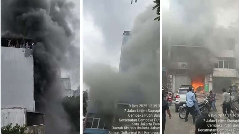 Kebakaran Gedung Terra Drone di Jakarta Pusat Tewaskan 22 Orang