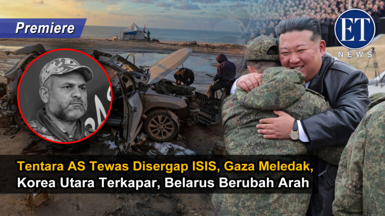 Tentara AS Tewas Disergap ISIS, Gaza Meledak, Korea Utara Terkapar, Belarus Berubah Arah