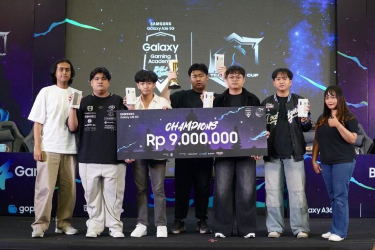 Team Vagos Juara SGGA 2025, Galaxy A36 5G Jadi Andalan di Panggung Final