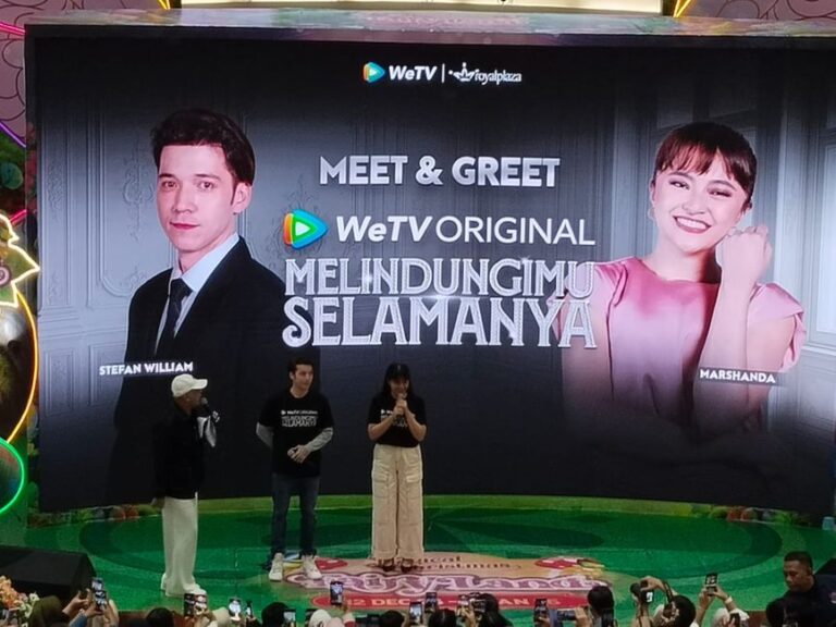 Marshanda dan Stefan William Cerita Antusias Bertemu Fans di Surabaya Lewat Serial WeTV Original Melindungimu Selamanya