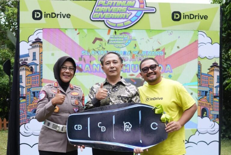 Platinum Drivers Giveaway inDrive Untuk Pengemudi Berprestasi Resmi Ditutup