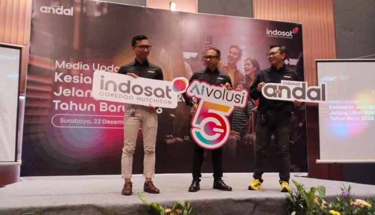 Indosat Siagakan Jaringan dan AI Hadapi Lonjakan Trafik Nataru 2025/2026
