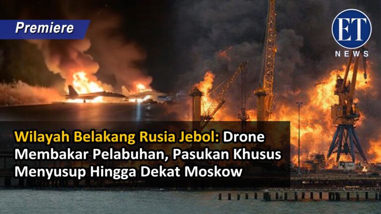 Wilayah Belakang Rusia Jebol: Drone Membakar Pelabuhan, Pasukan Khusus Menyusup Hingga Dekat Moskow