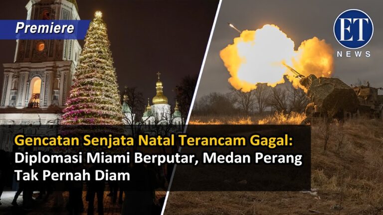 “Gencatan Senjata Natal Terancam Gagal: Diplomasi Miami Berputar, Medan Perang Tak Pernah Diam”