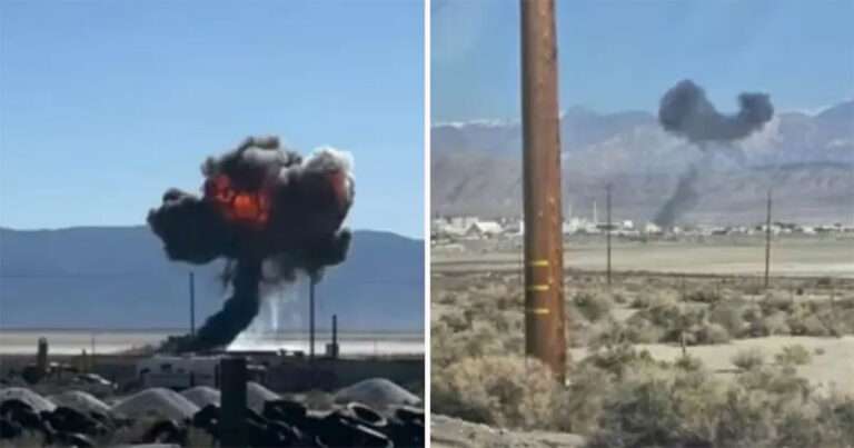 Video: Jet F-16 Angkatan Udara AS Jatuh dan Terbakar Saat Latihan di California