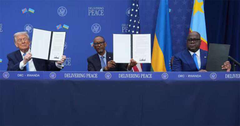 Rwanda dan Kongo Menandatangani Perjanjian Damai yang Dimediasi oleh Trump