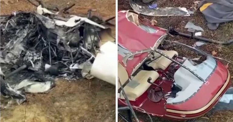 Video: Satu Pilot Tewas, Satu Lagi Luka Parah Akibat Tabrakan Dua Helikopter di Udara di AS