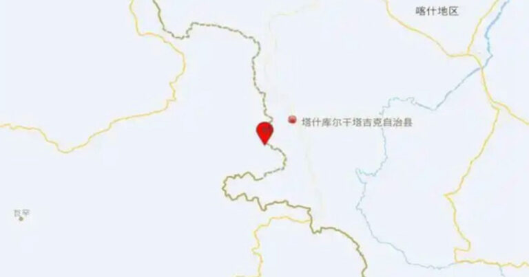 Gempa Magnitudo 5,2 Guncang Tash, Xinjiang, Kedalaman Hiposentrum 10 Km
