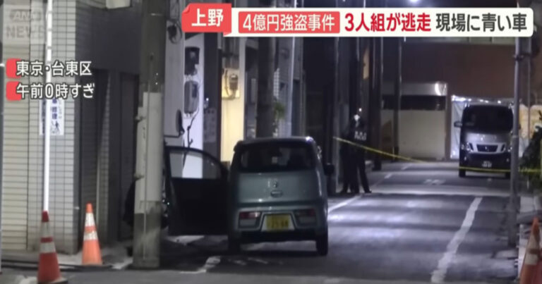 Perampokan Besar di Jalanan Tokyo: Uang Setara Rp 45 Miliar Dirampas, Semprotan Cabai Digunakan sebagai Senjata
