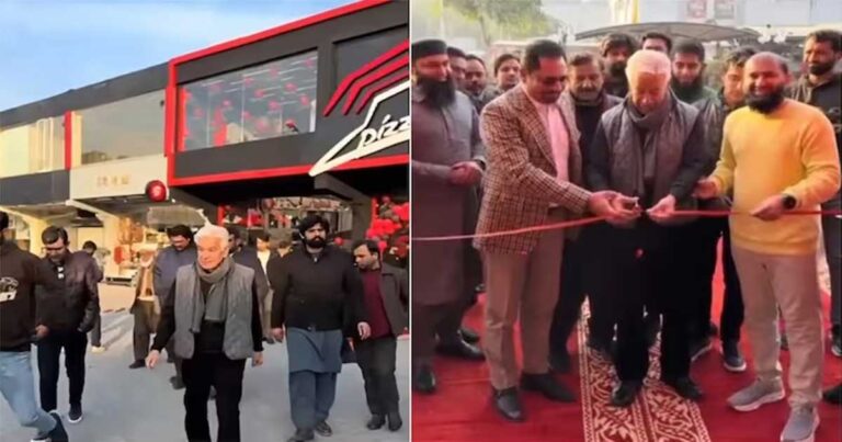 Menteri Pertahanan Pakistan Dibully Karena Meresmikan Restoran Pizza Hut Palsu