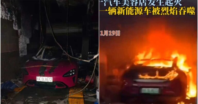 Sehari Dua Insiden: Mobil Listrik Xiaomi Terbakar Saat Dicuci, Pernyataan Resmi Picu Keraguan 