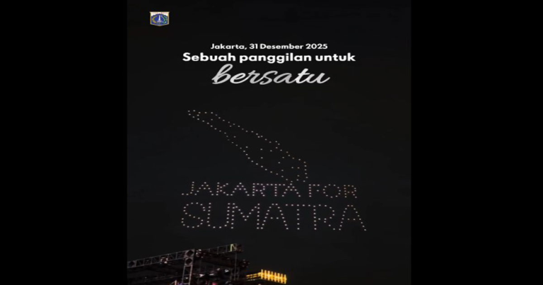 Perayaan Tahun Baru 2026 di Bundaran HI Digelar dengan Sarat Empati dan Solidaritas