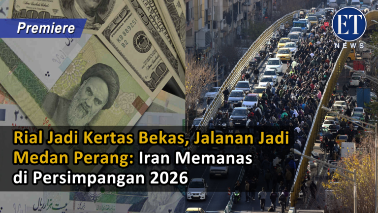 Rial Jadi Kertas Bekas, Jalanan Jadi Medan Perang: Iran Memanas di Persimpangan 2026