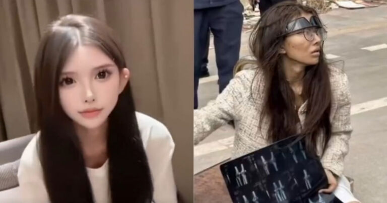 Selebgram Wanita Tiongkok Berusia 20 Tahun Terlantar di Jalanan Kamboja, Ia Ditemukan Dalam Kondisi Linglung dan Cedera Lutut 