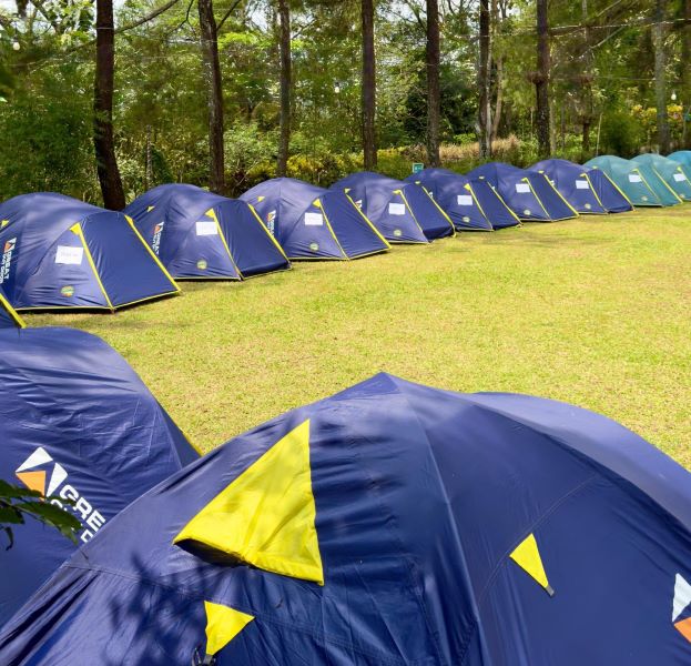 Ingin Menikmati Glamping Style, Grand Whiz Hotel Trawas Buka Area “Rindu Alam”